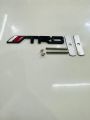3D Metal Front Grill Emblem TRD Logo Black. 