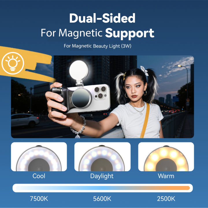 TELESIN%20Magnetic%20Phone%20Camera%20Shoot%20Hand%20Grip%20Phone%20Holder%20Shooting%20Aid%20Remote%20Control%20Handle%20for%20Smart%20Phone%20iPhone%20Android%20-%20Image%204