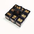 Damage indicator dice blood count color  sieve six sides board game card peripheral accessories. 