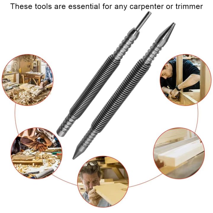 1/2Pcs%20Center%20Pin%20Punch%20Double%20Head%201/16&3/32inch%20Spring%20Loaded%20Marking%20Holes%20Tool%20Metal%20Woodwork%20Drill%20Bit%20Center%20Holes%20Punch%20-%20Image%202
