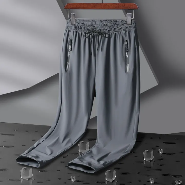 Breathable%20Elastic%20Men%20Running%20Sport%20Pants%20Ice%20Silk%20Jogging%20Thin%20Sweatpants%20Casual%20Outdoor%20Training%20Gym%20Fitness%20Trousers%208XL%20-%20Image%203