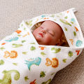 Happyflute Hooded Baby Towel 1Pc Cotton Soft Absorbent Reusable Washable Comfortable Gentle Care Newborn Toddler Bath Wrap.