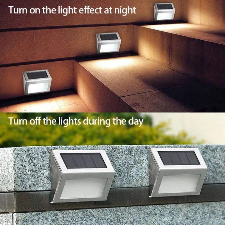 6%20LED%20Solar%20Stair%20Lights%20Waterproof%20Outdoor%20Step%20Fence%20Lamp%20for%20Deck%20Path%20Garden%20Yard%20-%20Image%205