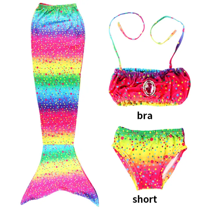 Girl%20Mermaid%20Fish%20Tail%20Swimsuit%20Three%20Piece%20Set%20Mermaid%20Themed%20Swimsuit%20Party%20Outfit,%20Suitable%20for%20Beach%20and%20Pool%20Parties%20-%20Image%202