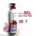 Mamaearth Onion Shampoo for Hair Growth & Hair Fall Control, with Onion Oil & Plant Keratin 250ml. 