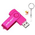 JASTER High Speed Fashion Rotatable USB 2.0 Flash Drives 64GB 32GB Pen Drive Black Waterproof Business Pendrive U disk.
