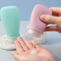 Portable Silicone Travel Bottle Cosmetic Storage Refillable Lotion Bottle Leakproof Shampoo Container Squeeze Tube Empty Bottle. 