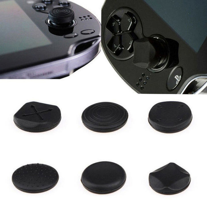 6pcs%20Silicone%20Joystick%20Protector%20Case%20Thumbstick%20Grip%20Cap%20Joystick%20Analog%20Protective%20Cover%20for%20Psvita/PS%20Vita/PSV%201000/2000%20Slim%20-%20Image%202