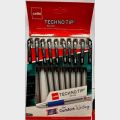 Cello Techno Tip Ball Pen (Pack Of 10 Pcs). 