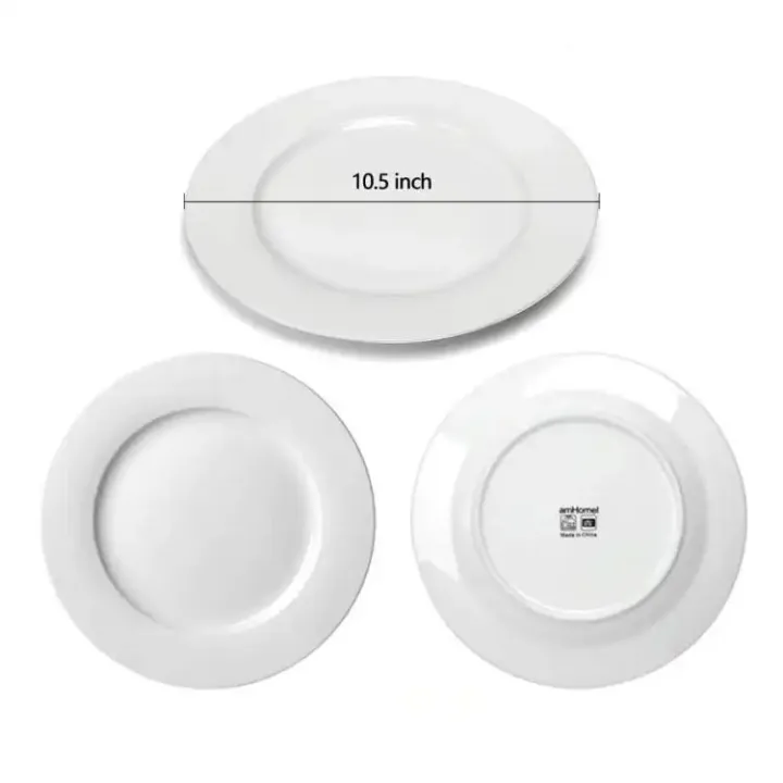 10.5"%20Round%20Dinner%20Plate-%20White%20-%20Image%203