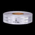 1/3/9M 104R White Reflective Tape Microprism Waterproof Membrane For Safety Truck Reflective Stickers/ Foreign Large Vehicles. 