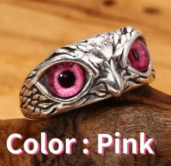 New%20Men's%20Trend%20silver%20color%20owl%20Eagle%20Head%20ring%20for%20You%20love%20one's%20Best%20gift%20-%20Image%208
