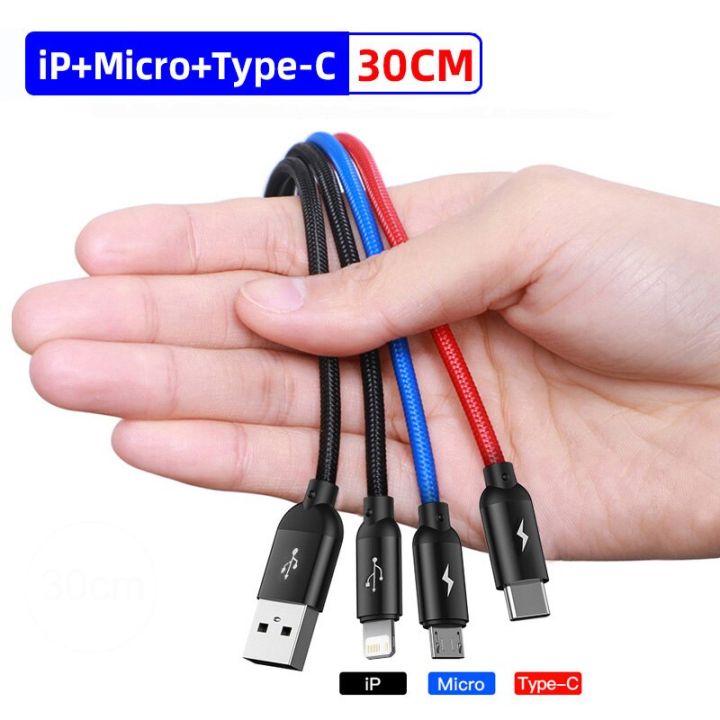 Baseus%203%20in%201%20USB%20Cable%20Type%20C%20Cable%20for%20%20S20%20%20Mi%209%20Cable%20for%20iPhone%2012X11%20Pro%20Max%20%20Charger%20Cable%20-%20Image%207
