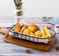 French Fries Basket Snack Bucket Chip Fried Chicken Storage Basket Food Frying Basket Oil Strainer Creative Tableware Container. 
