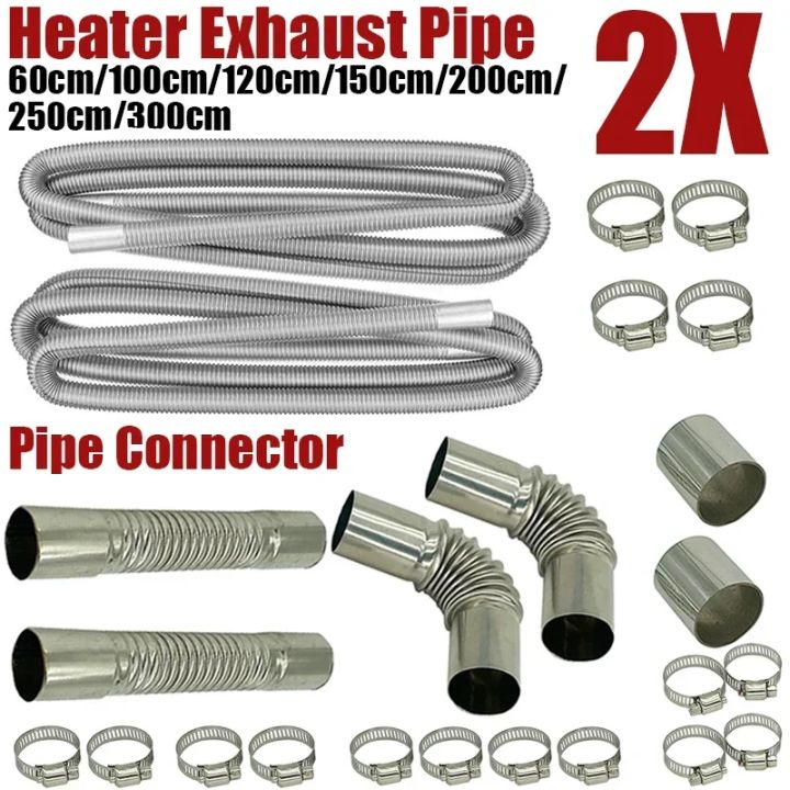 60cm-300cm%20Air%20Diesel%20Parking%20Heater%20Stainless%20Steel%20Exhaust%20Pipe%20Tube%20Gas%20Vent%20Hose%20Connector%20Car%20Truck%20VAN%20-%20Image%203