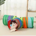 Cat Tunnel Foldable Cat Tunnel Pet Supplies Cat S T Y Pass Play Tunnel Cat Toy Breathable Drill Barrel for Indoor loud paper. 