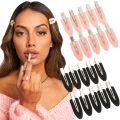 10pcs/set No Bend Seamless Hair Clips Side Bangs Barrette Makeup Washing Face Accessories Women Girls Styling Hairpins.