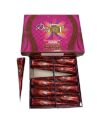 Maroon Henna Cones for Hair Dyeing 100% Natural Plant-Based Hair Coloring Beauty Care. 