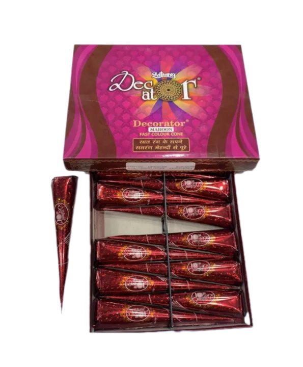 Maroon%20Henna%20Cones%20for%20Hair%20Dyeing%20100%25%20Natural%20Plant-Based%20Hair%20Coloring%20Beauty%20Care%20-%20Image%203