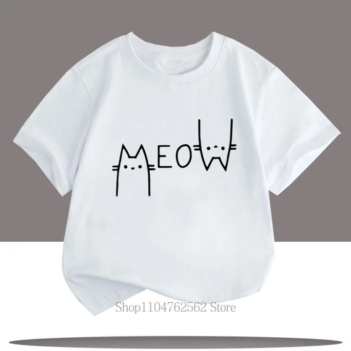 Cute%20Funny%20Cat%20Graphic%20Print%20Children%20T-shirts%20Summer%20Cartoon%20Fashion%20Casual%20Tops%20for%20Girls%20Boys%20O-Neck%20Short%20Sleeve%20T-shirts%20-%20Image%202