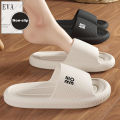 Soft Sole Eva Home Slippers Women Indoor Mute Non Slip Bathroom Slides Couple Lightweight Summer Beach Flip Flops Flat Sandals. 