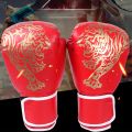 Adults Boxing Gloves Breathable PU Leather Fighting Gloves Children Boxing Training Kickboxing Gloves for Home Sport. 