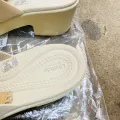 New Crocs high heels slip on shoes daily shipping from Thailand. 