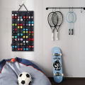 Hanging Organizer For Hot Wheels Wall Mount Display Case Large Capacity Storage Box Bags Hold Up Toy Matchbox Cars Kids Gift. 
