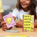 Taco Cat Goat Cheese Pizza Children's Toy Family Interactive Truth Or Dare Party Game Cards Sincere Words Adventure Cards Toys. 