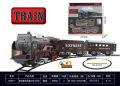 Classic Electric B0/O 3 Carts Toy Train Track Railway Set Locmotive Slot Toy Train Ideal Christmas Gift For Kids Parab Ninos. 