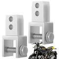 Motorcycle Rear Shock Extender 2pcs Motorcycle Front Shock Riser With Screw Front Shock Riser Height Extension Absorber Metal.