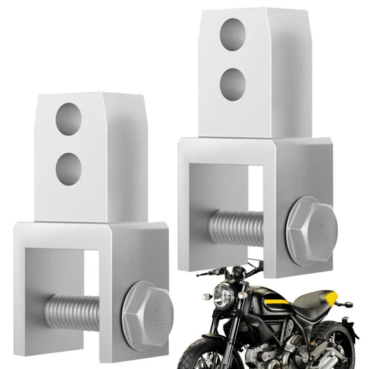 Motorcycle%20Rear%20Shock%20Extender%202pcs%20Motorcycle%20Front%20Shock%20Riser%20With%20Screw%20Front%20Shock%20Riser%20Height%20Extension%20Absorber%20Metal%20-%20Image%204