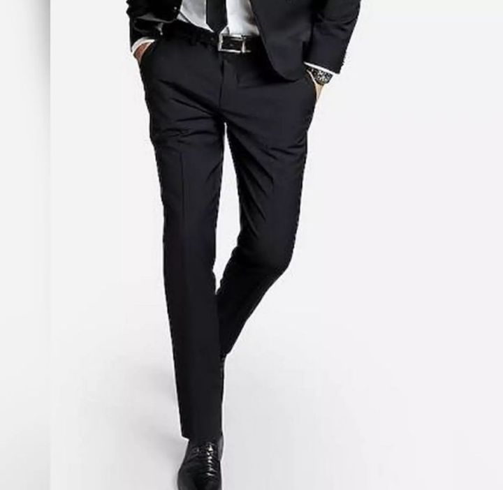 Formal black dress for men clearance