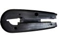 Plastic chain cover for cd 70 bikes / china bike / honda 70cc / black color / rustproof / flexible. 