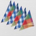 Handloom Cotton Serviette 6 PCS,(46x36 CM )  Cleaning, Kitchen Napkin , Dining Towel ,Table wiper, Duster. 