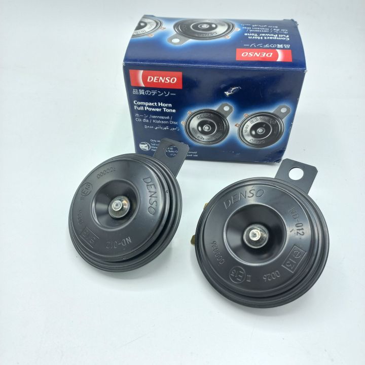 Denso Horn Pair – Imported | Universal for All Bikes & Cars | Loud ...