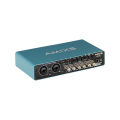 AMIXS UC42 Audio Interface for Recording Computer Free Drive USB External Sound Card for Pc Audio Equipment Professional Video. 