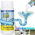 100g Powerful Sink Drain Cleaner High Efficiency  Clog Remover Kitchen Sewer Power Pipe Channel Powder Cleaning Tools. 
