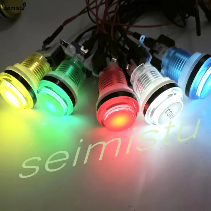 10%20pcs%20LED%20Arcade%20Game%20Push%20Button%205V%2012v%20Led%20Light%20Illuminated%20Blub%20Transparent%20With%20Microswitch%20For%20Arcade%20Game%20DIY%20PARTS%20-%20Image%204