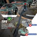 Bike Kickstand 24"-29" Adjustable Non-Slip for Ebike Mountain Bike  Bicycle with 2 Holes 40mm. 
