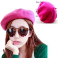 Beret beret hat (adult)💥Thai stock💥Solid French spring and winter beret plain color. 