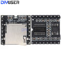 DIYUSER DFPlayer Mini MP3 Player Module V3.0 16P TF Card U Disk DF Player Audio Voice Module Board. 