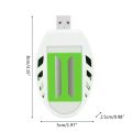 USB Mosquito Repellent Heater Pest Bug Electronic Repeller Device Smokeless for Indoor Outdoor Car Traveling Home Office. 