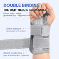 Finger Joint Pain Tendon Sheath Adjustable Dual Strap Wrist Guard with Thin Design Thumb Strain Protection Strap Wrist Guard. 