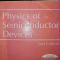 Physics of Semiconductor Devices By S.M. Sze. 
