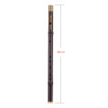Professional Black Bamboo Dizi Flute Traditional Handmade Chinese Musical Woodwind Instrument Key of D Study Level. 