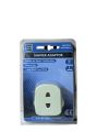 (K). Masterplug Indoor Power 1a Shaver Bathroom Adaptor Fused White - Shadc-mp. 