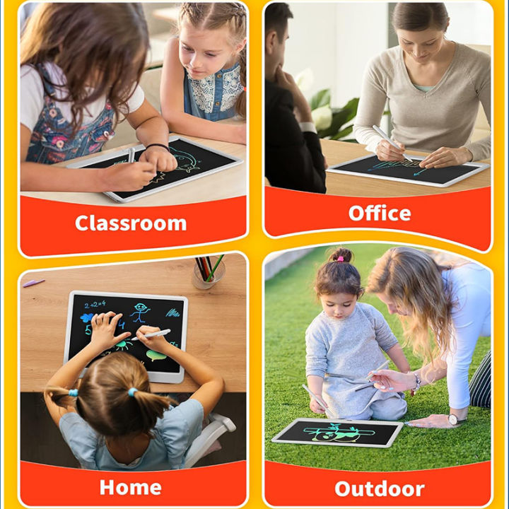 11/13/16%20Inch%20Kids%20Chalkboard%20LCD%20Writing%20Board%20Tablet%20Drawing%20Painting%20Educational%20Toy%20for%20Children%20Aged%203-8%20Years%20Boys%20Girls%20-%20Image%205
