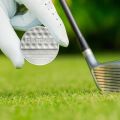 10pcs Golf Flat Balls Swing Trainer Indoor Outdoor Practice To Improve Hit Performance BPQ001. 