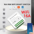 For Tuya Mini Wifi ZigBee 3.0 Smart Switch Smart Home DIY Light Switches Module 2-way Control Voice Control Alexa Alice  lightify. 